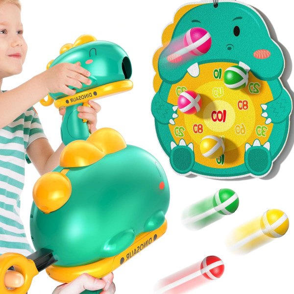 Utomhusleksaker presenter för 3 4 5 6 år gamla pojkar barn, dinosaurie utomhusspel piltavla leksaker för barn födelsedag för 3 4 5 6 år gamla pojkar barn