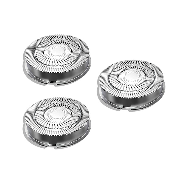 Reservedeler til elektriske barbermaskiner, vanntette reserveblader for barbermaskiner for menn, 3-pakning