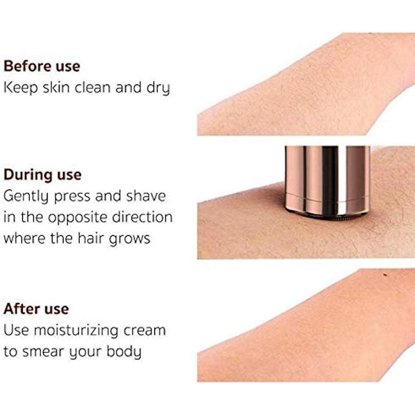 4 kpl Facial Hair Remover -vaihtopäät Finishing Touch Flawless Facial Hair Removal -työkaluun naisille