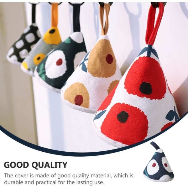 Ugnsvante Set 6 Delar Gryt Handtag Muff Grytlock Triangel Ugnsvantar