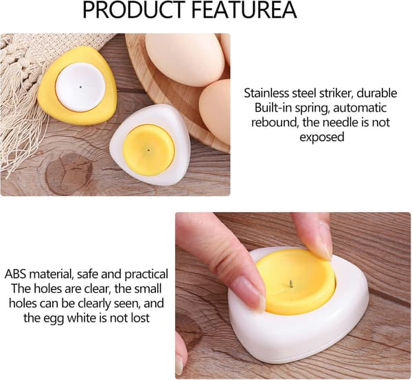 2 stk eggestikker, eggestikker separator kjøkken egg