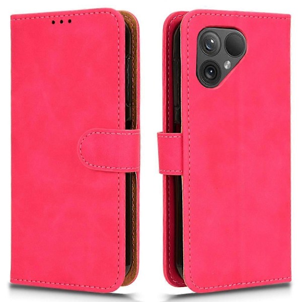 Plånboksfodral för Fairphone 5 med Ställ, Anti-fall Telefonskal i Läder Multicolor Style d