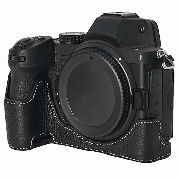 Tyyppi E Nikon Z 5/Z 6 II/Z 7 II Kamerakotelo Suuri Aukko Aitoa Lehmännahkaa Suoja Style B