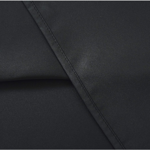 Mörkläggningsgardiner för fönsterbehandlingar 45,72 cm längd Solid Insulated Grommet Top för sovrum och badrum 1 panel 132,88 x 45,72 cm 2 stycken