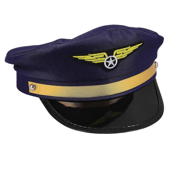 Pilotlue for voksne med justerbar passform for maskerade