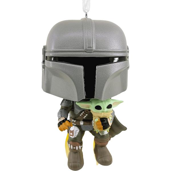 Star Wars The Mandalorian med The Child Funko POP! Julepynt, Resin