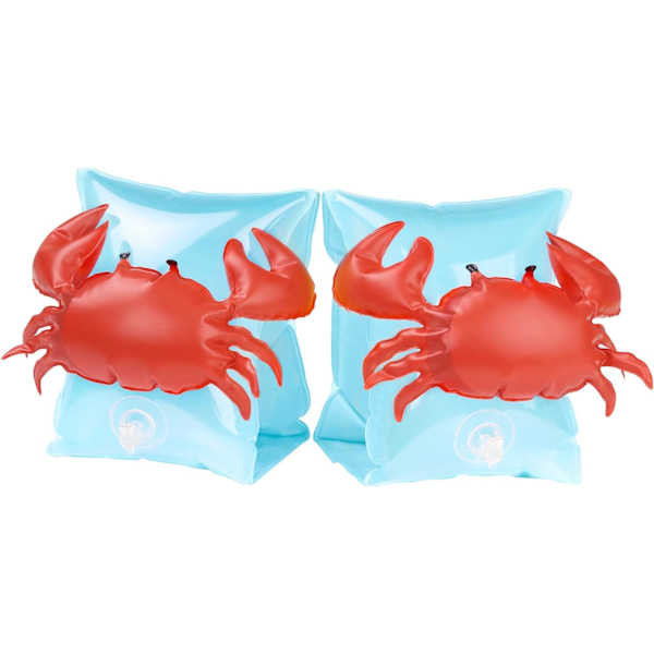 Svømmearmbånd til børn, oppustelige armbånd (3-6 år), armfloaties ærmer floater rør vandvinger børn floaties svømmearmbånd floaties til småbørn