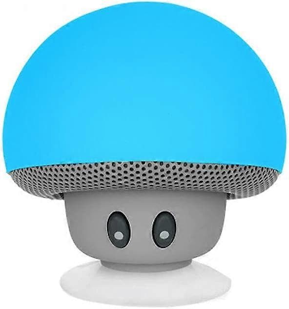 Mushroom Mob Vanntett Bluetooth-høyttaler | Kraftig lyd | Multifunksjon | Suger overalt | Gaveidé