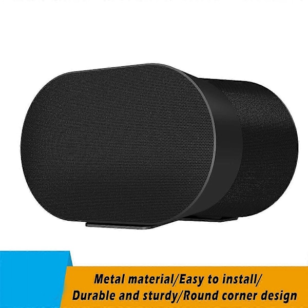 Väggmonterat metallstativ för Era 300 Audio Sovrumsväggförvaring Hållare Organiserare Rack Smart Speaker B