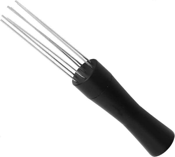 Kaffedistributør og espressostamper 304 rustfritt stål justerbar dybde ergonomisk håndtak