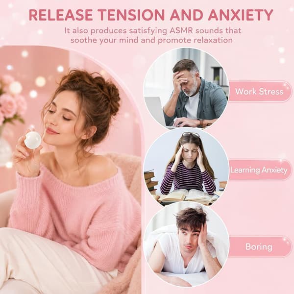 DIY Stress Ball Making Kit, 15 TPR Shells & 90g Fillings, Complete Squishy Making Kit with Expander & Vacuum Tool, ASMR Anxiety Relief