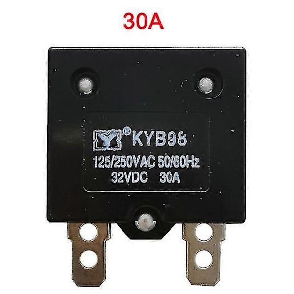 Elbilar för barn, elektrisk bilbrytare, leksaksbil, elektrisk motorcykelbrytare, fjärrkontrollbilsbrytare, motorcykeltillbehör - I lager Fuse 30A