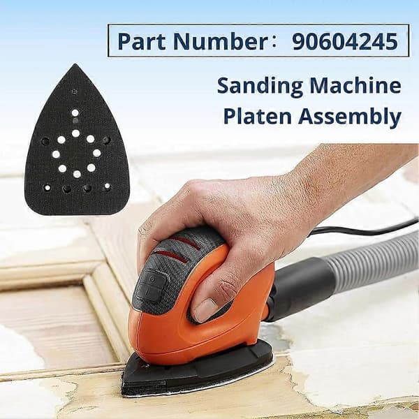 90604245 Mus Slipdyna Passar för Black & Decker Ersättningsslipskiva Montering BDCMS20B BDEMS600
