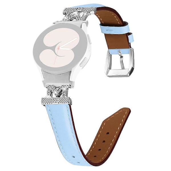 Typ F Armband för Samsung Galaxy Watch FE 40mm/Watch 5/Watch4 44mm 40mm Rhinestone M-Form Style A