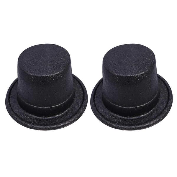 Fest Performance Hatt Fest Fedora Hatt for Cosplay og 4 stk