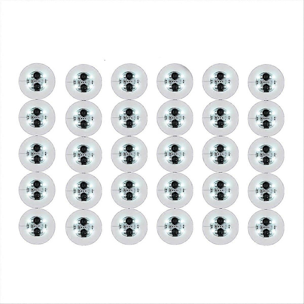LED Coaster, 30-pak lysende coasters til drinks, LED Coaster-lys
