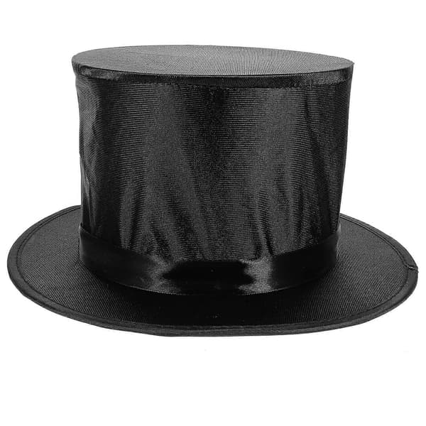 Partyhatt Performancehatt for Opptreden 2 stk Svart Stoffmateriale