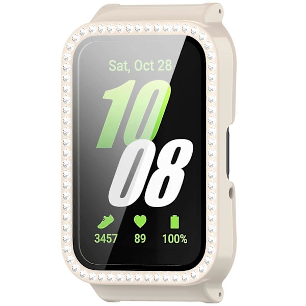 Typ J För Samsung Galaxy Fit3 Magnetisk Armbandsramfodral Härdat Glas Skärmskydd Style H