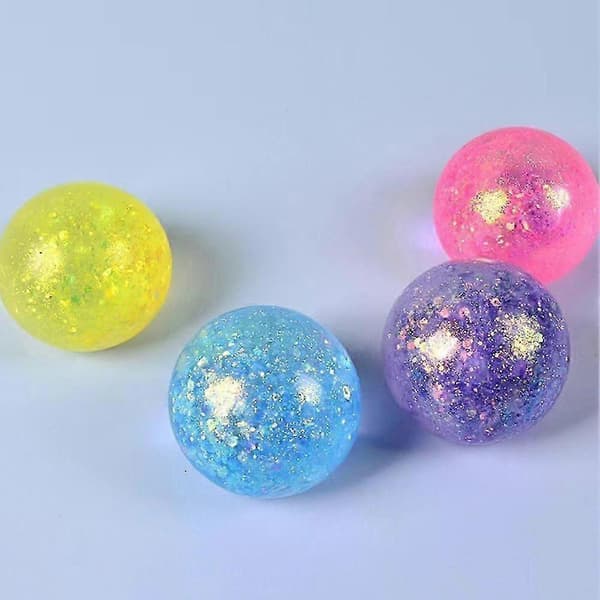 Glitter Maltose Squishy Legetøj 6Cm Tpr Til Stresslindring Sensorisk Leg Orange Octopus
