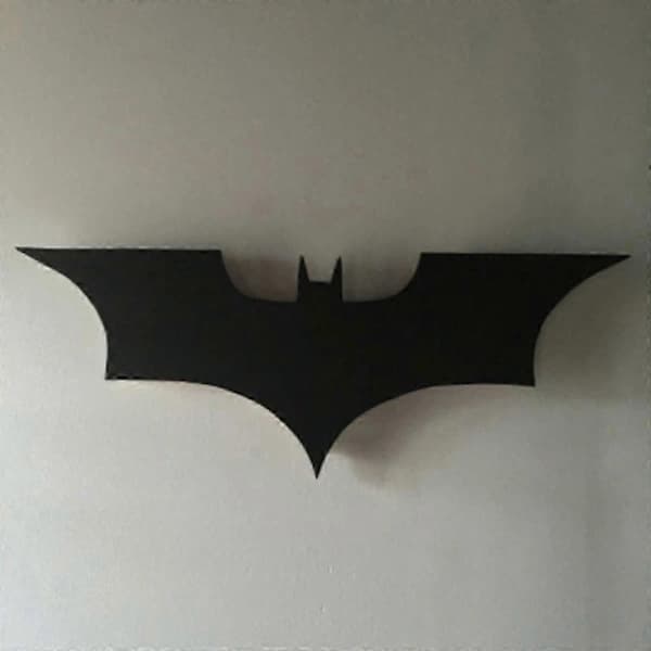 Creative 3D Bat Wall Lamp, RGB LED Decorative Night Light, Remote Control Game Room Bar Bedside Lamp Ambient Light Plug