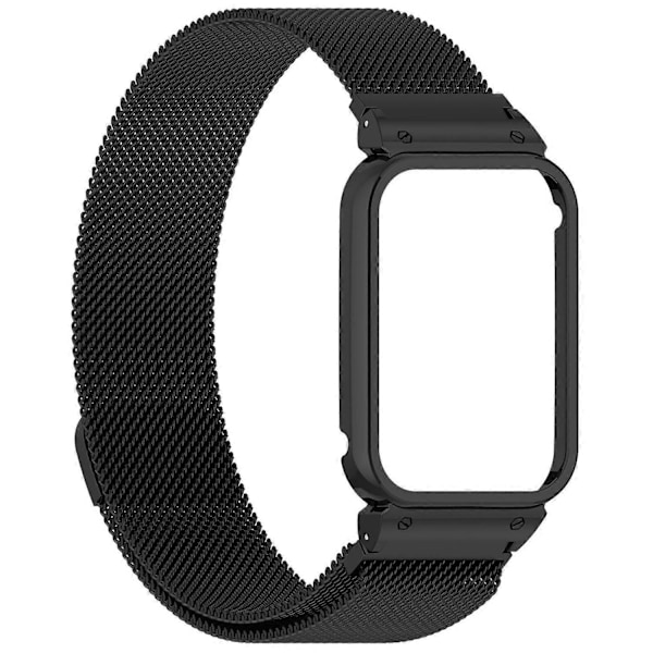 Xiaomi Mi Band 9 Pro magneettinen ranneke ruostumattomasta teräksestä, Milanese-ranneke kotelolla Style A