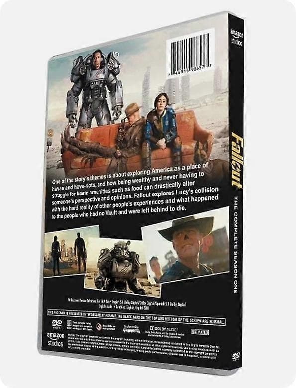 Fallout sæson 1 DVD 3-disc engelsk version nyt bokssæt forseglet