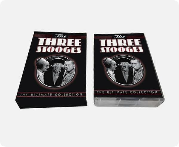 The Three Stooges Ultimate Collection (DVD) 20 disker engelske undertekster bokssett Ny