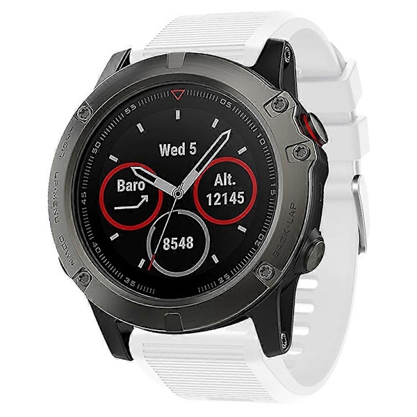Type D KALEBO LKLB-HWGJ-001 til Garmin Fenix 6X/Fenix 7X/Instinct 2X Smart Watch Band QuickFit Style B