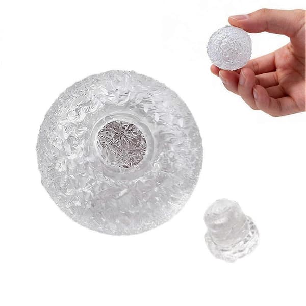DIY Græsboldlegetøj - Hul Struktur, Stresslindring, Klem White 1pcs