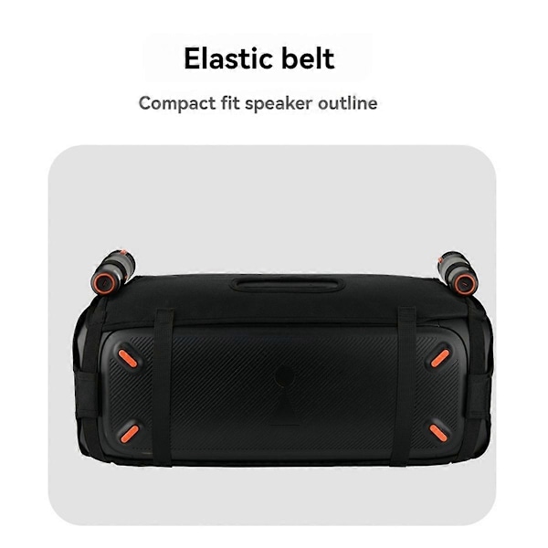 Støvhætte til højttaler til PartyBox on-the-Go bærbar Bluetooth-højttaler, beskyttende netbetræk, højttalerbetræk
