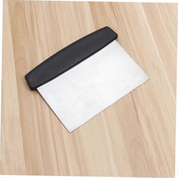 Deigkutter og stekespade i rustfritt stål med ergonomisk sklisikkert håndtak for baking og grilling