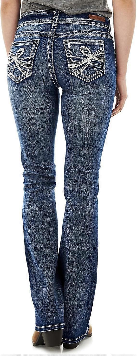 Bootcut-jeans til kvinder, XL STØRRELSE