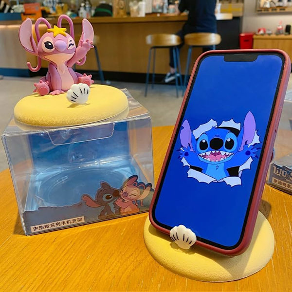 Søt telefonstativ for skrivebord, tegneserie-design mobiltelefonholder - Kompatibel med alle mobiltelefoner, skjermdekorasjon for gutte- eller jenterom