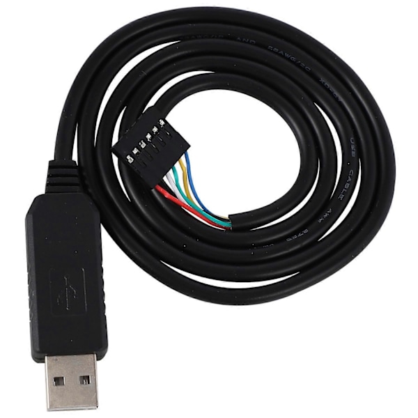 6Pin Ft232Rl Ft232-modul for USB til Ttl Uart Seriell Wire Adapter Rs232 Last ned Kabelmodul Led I