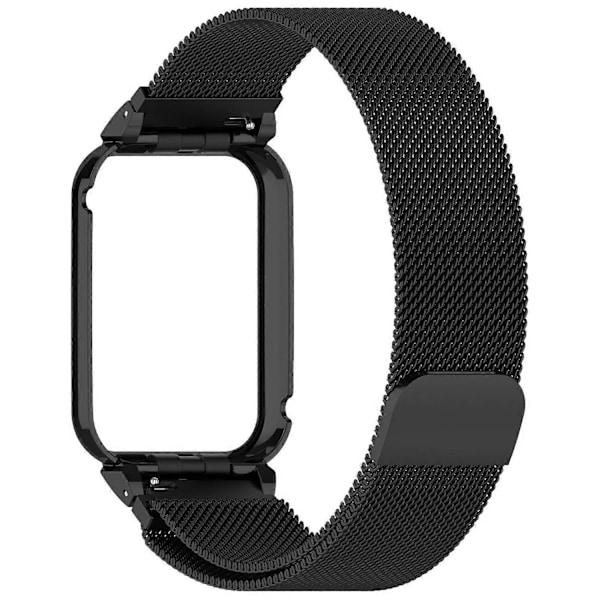 Xiaomi Mi Band 9 Pro magneettinen ranneke ruostumattomasta teräksestä, Milanese-ranneke kotelolla Style A