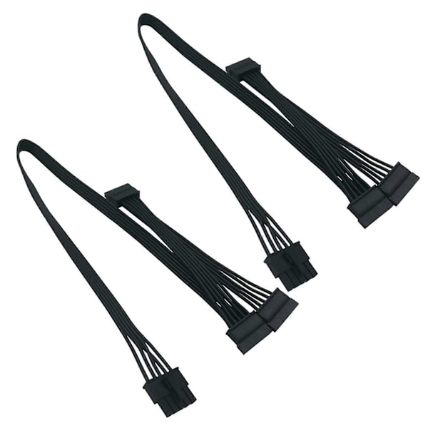 5-nastainen - 3 SATA-kiintolevy HDD-virtajohto vain Cooler Masterille