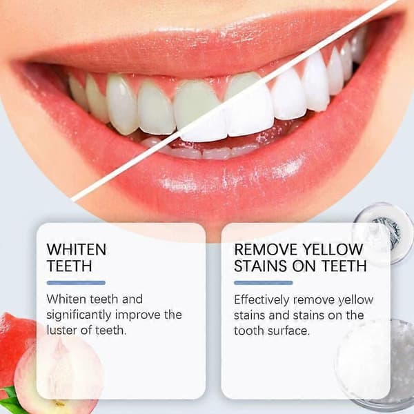 Niacinamide Toothpaste for Whiter Teeth - Triple-Action Whitening for Sensitive Teeth 2pcs