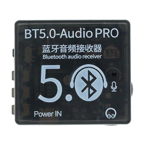 BT5.0 PRO ljudmodul med fodral MP3 ljudavkodare med mikrofon förlustfri billjudförstärkare DIY