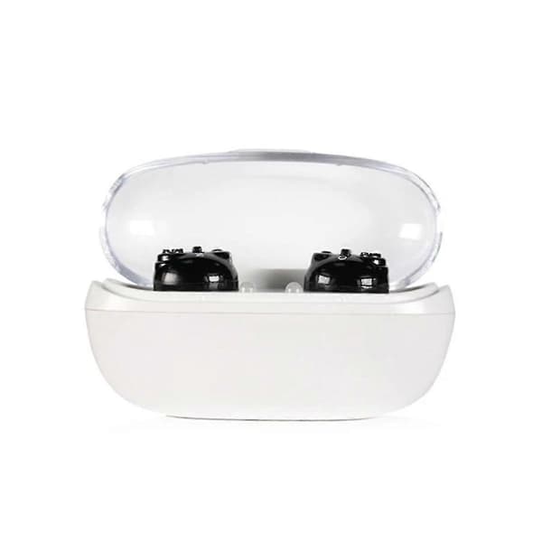 Rechargeable Hearing Aid Mini Inner Ear Deaf Amplifier compatible with Elderly Intelligent Noise Reduction