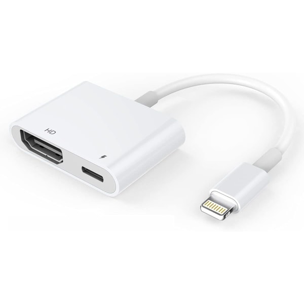 HDMI-sovitin, HDMI-sovitin yhteensopiva IPhone 1080P Lightning Digital AV -sovittimen kanssa