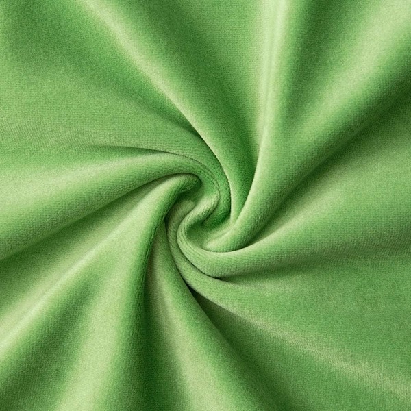 2 Dekorativa Sammetskuddfodral Soffa Kuddfodral Supermjuk Dekoration Hem Vardagsrum Sovrum för Soffa 45X45CM Gräsgrön