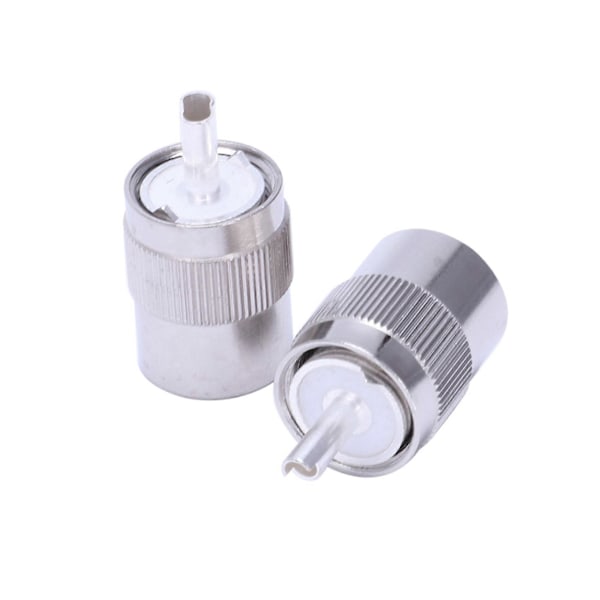 30st UHF hane PL259 kontakt löd RG8 RG213 LMR400 7D-FB kabel silver