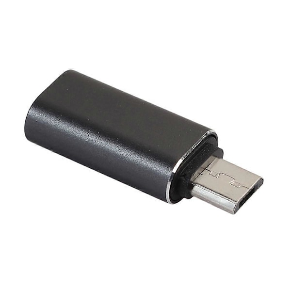 1,8 m Mini USB B Type 5-pin Han 90 Graders Venstre Vinklet Til USB 2.0 Han Datakabel Sort Farve