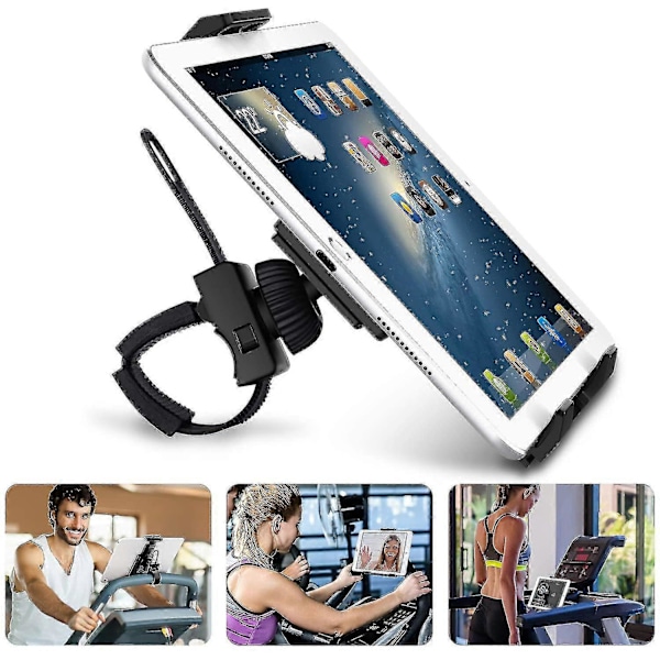 Tabletholder, mobiltelefonholder, cykel kan roteres 360 (9-22 cm)