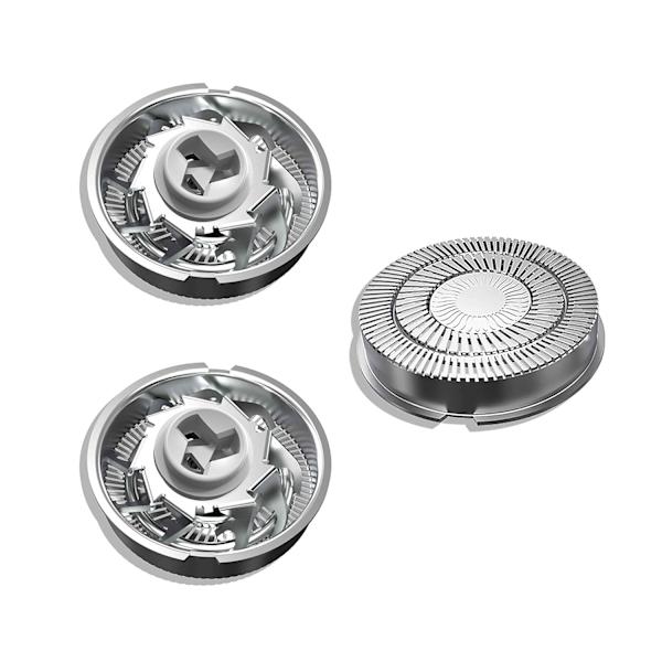 Reservedeler til elektriske barbermaskiner, vanntette reserveblader for barbermaskiner for menn, 3-pakning