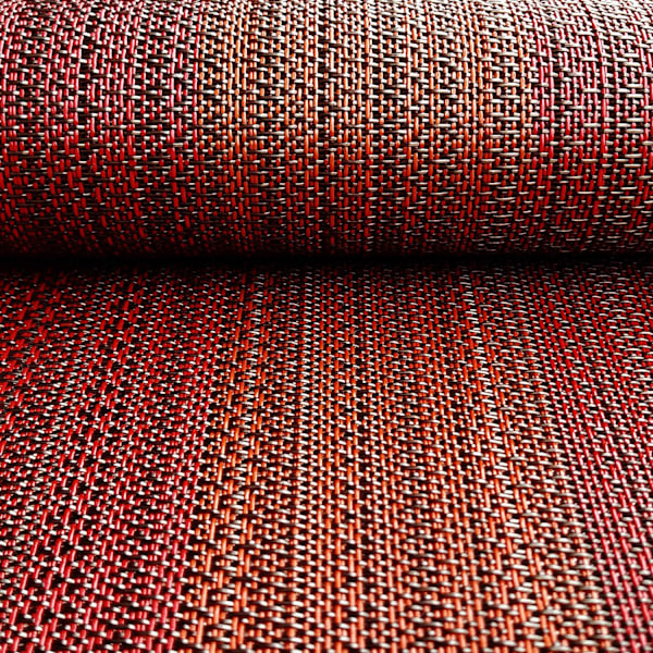 6 kpl:n PVC-paikka-alustojen sarja, pestävä, liukumaton, lämmönkestävä, helppo puhdistaa ja säilyttää, ympäristöystävällinen, 45 x 30 cm (harmaa)