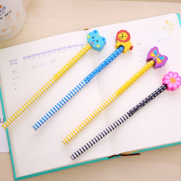 40-pack - Pencils / Pencils with Eraser - Multicolor Anima