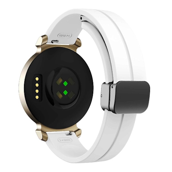 Typ T Silikonarmband för Garmin Lily 2 med Magnetisk Vikbar Spänne Style N