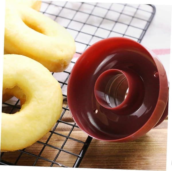 Nonstick Donutform og Plastbageform til Kager, Nem at Rengøre Rund Former til Bagværk