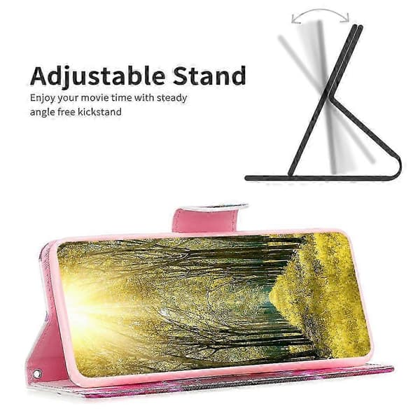 Wallet Case for Samsung Galaxy A16 Pattern Print Phone Leather Case (Sunflower)